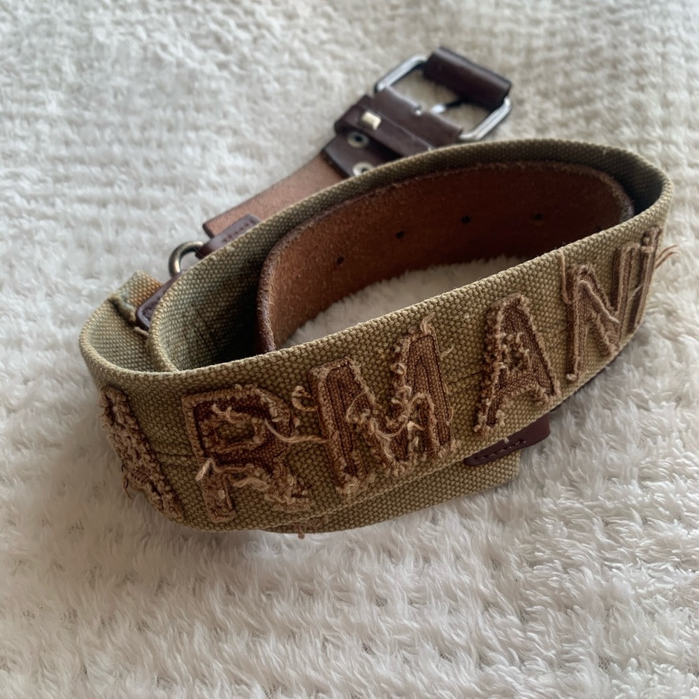 A|X Armani Exchange belt